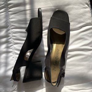 AUTHENTIC VINTAGE YVES SAINT LAURENT BLACK